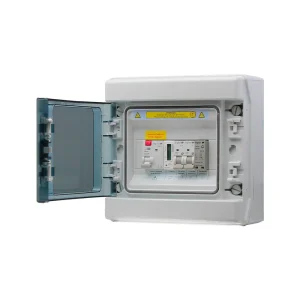Digital Electric solar accessory SET AC/DC FR 1T 1E-1X 600VDC-25A + 20A FUSE, FOR 1 WAVE 16A-300mA